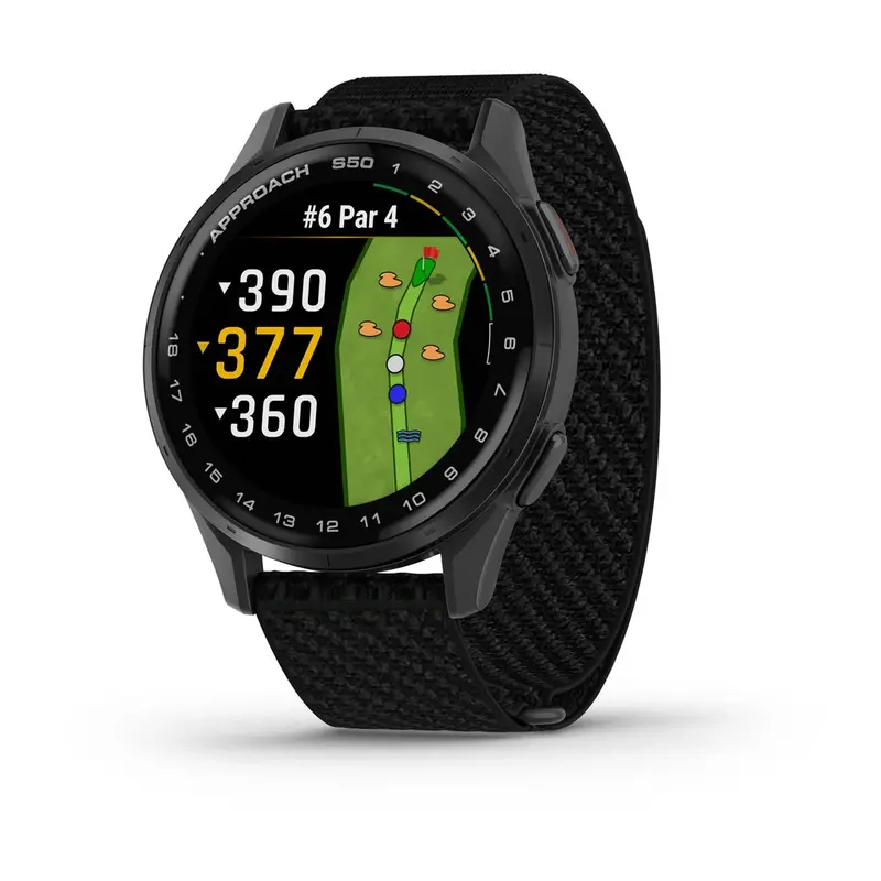 Garmin Approach S50 golfhorloge zwart