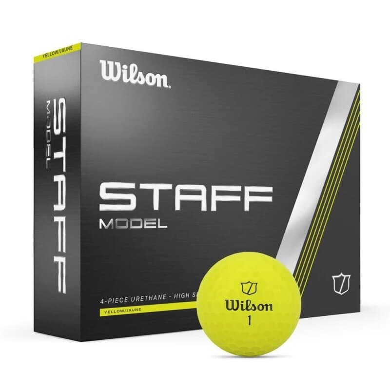 Wilson Staff Model golfbal geel
