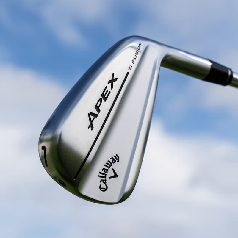 Callaway Apex TI Fusion graphite ijzerset