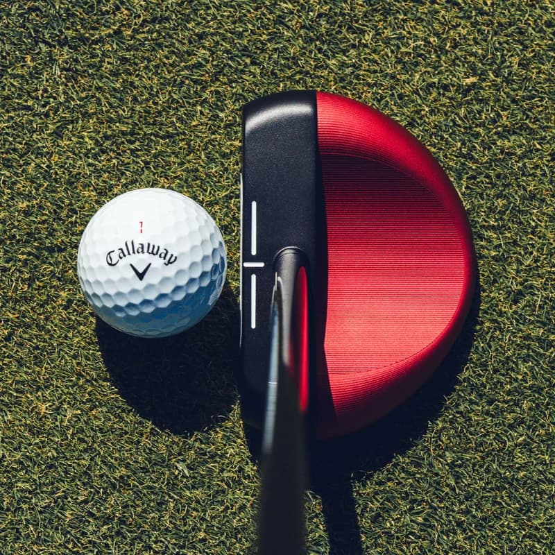 Odyssey Square 2 Square TRI-HOT Rossie Putter Rechts