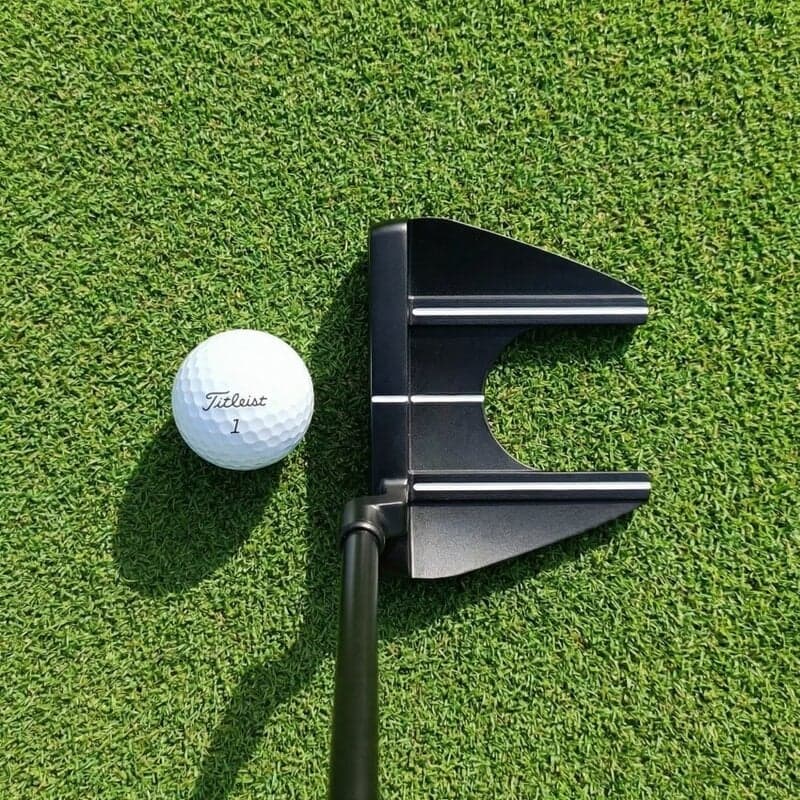1812Golf 1812 Golf Signatura Mallet putter zwart rechts
