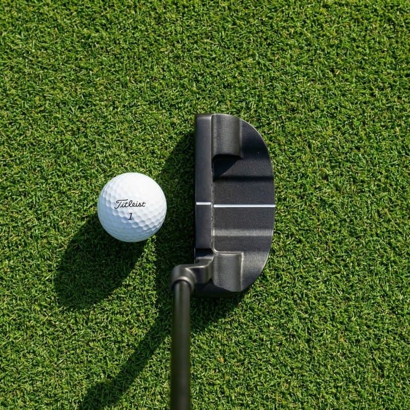 1812Golf 1812 Golf Argento Semi-Mallet putter dames
