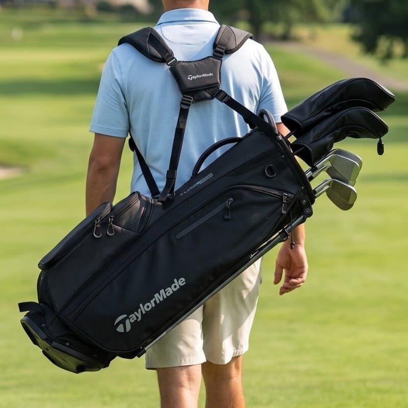TaylorMade FlexTech Crossover Stand Bag Zwart