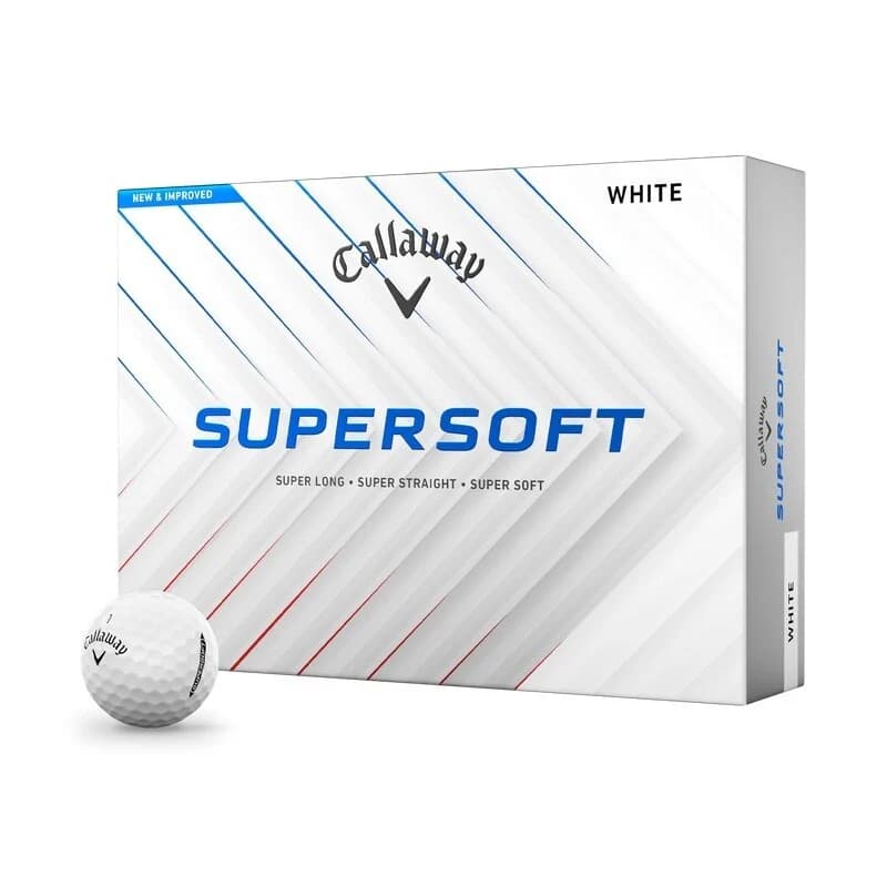 Callaway Supersoft golfbal wit