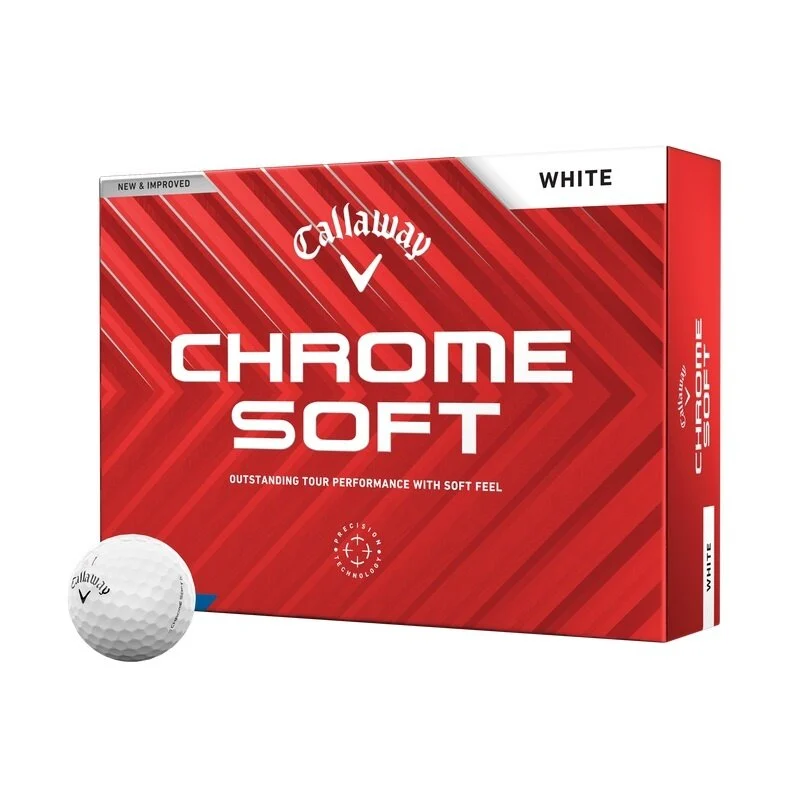 Callaway Chrome Soft golfbal wit