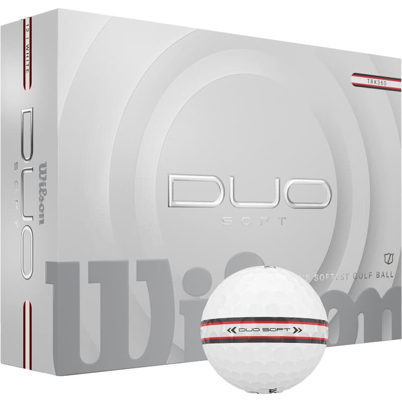 Wilson Duo Soft golfbal wit track 360°