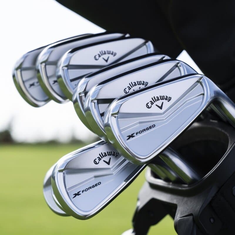 Callaway X Forged staal ijzerset rechts