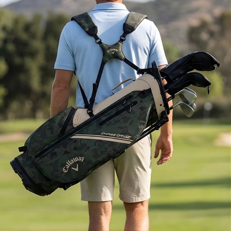 Callaway Chase Stand Bag Tan Green camo