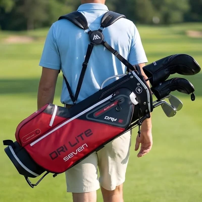 Big Max Golf Big Max Dri Lite Seven G Stand Bag rood