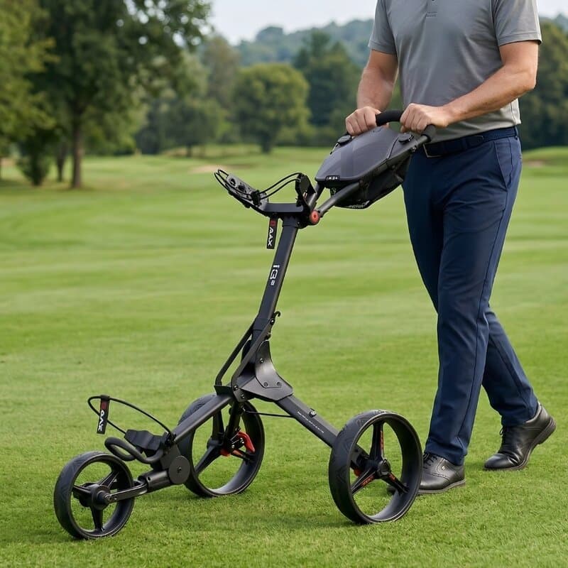 Big Max Golf Big Max IQ 2.0 Golftrolley met 3 wielen zwart