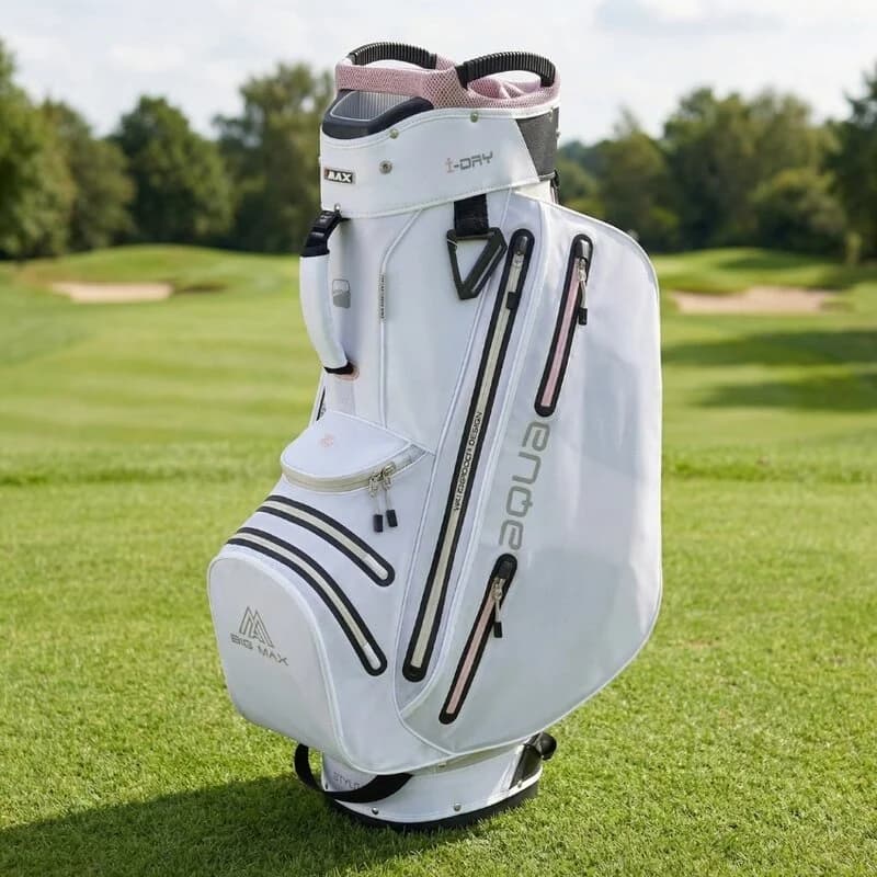 Big Max Golf Big Max Aqua Style 4 cart bag wit roze