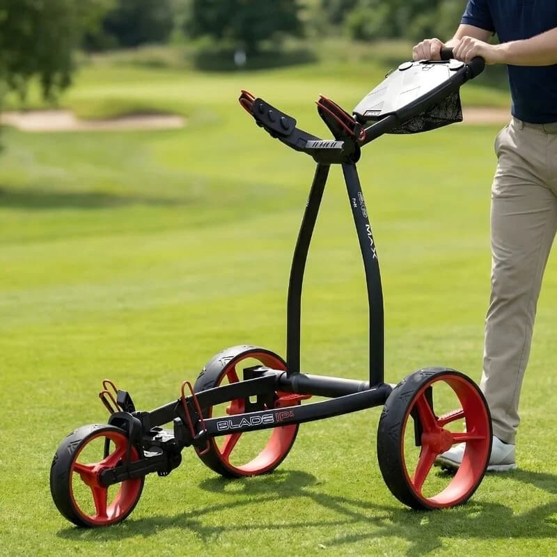 Big Max Golf Big Max Blade IP 2 Golftrolley met 3 wielen rood