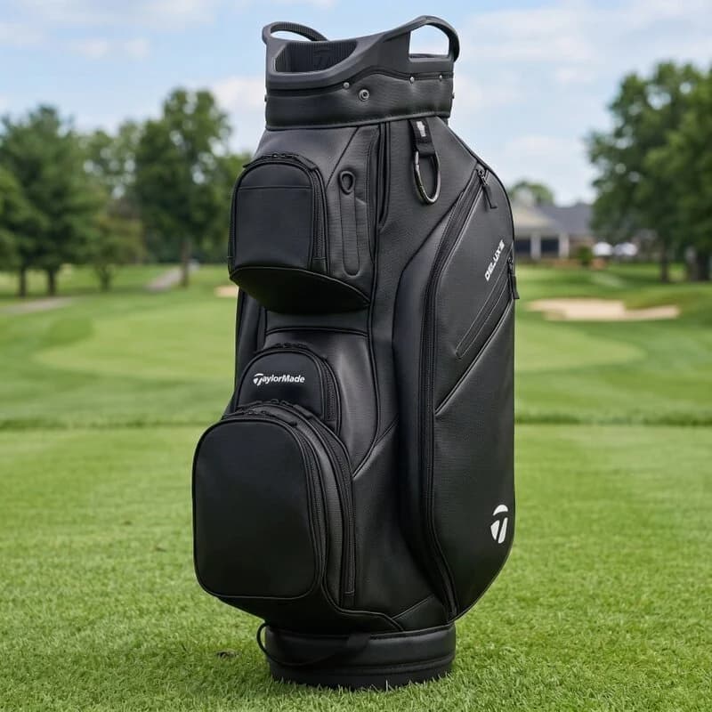 TaylorMade Deluxe Cart Bag zwart