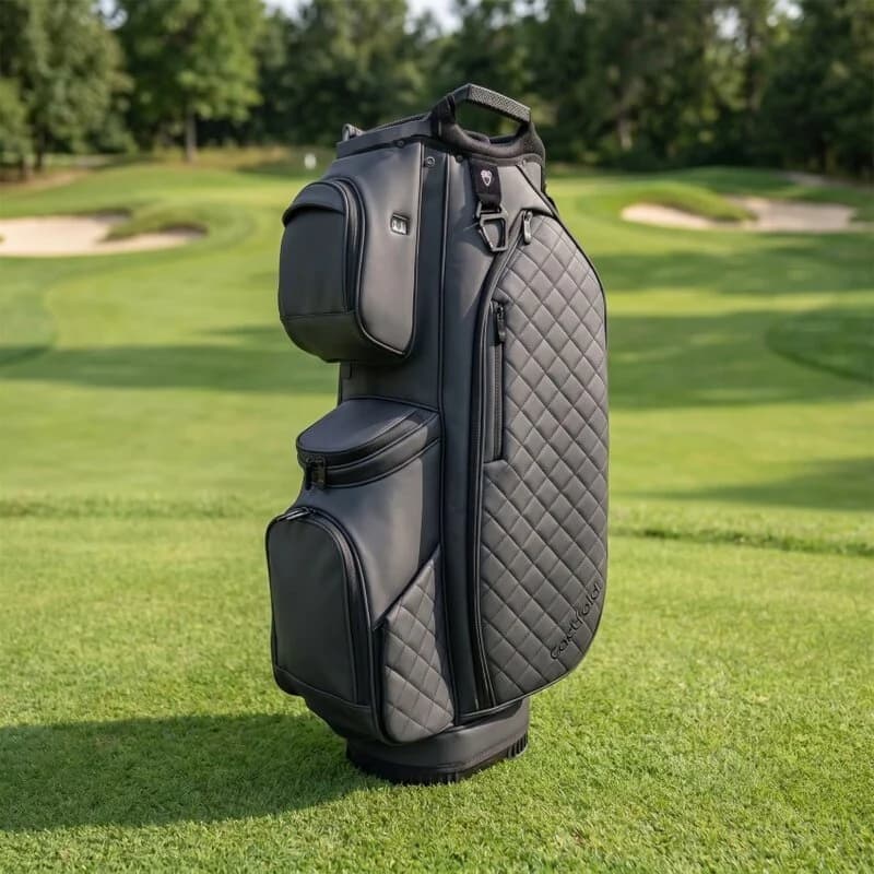 Fastfold Elegance Diamond Cart Bag Ultra Dry Zwart