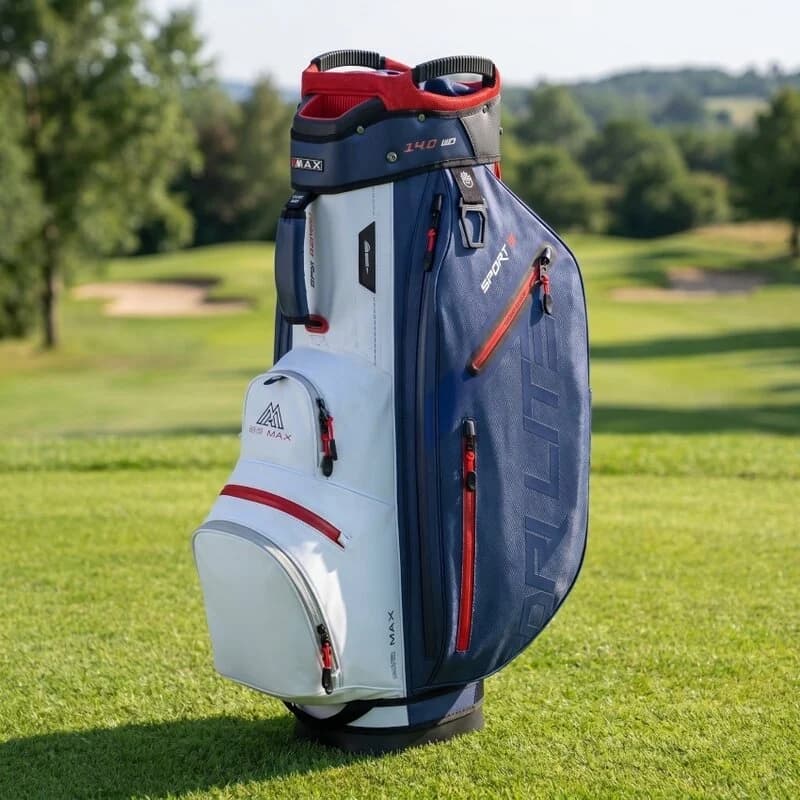 Big Max Golf Big Max Dri Lite Sport 3 Cart Bag navy wit