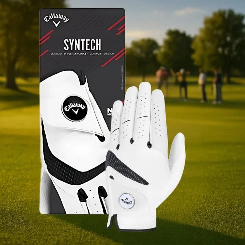 Callaway Syntech golfhandschoen wit